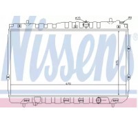 Радиатор, охлаждение двигателя NISSENS 66680 66680 NISSENS - купить в магазине запчастей по Украине