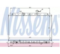 66687 NISSENS - купить в магазине запчастей по Украине