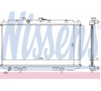 Радиатор, охлаждение двигателя NISSENS 67344A 67344A NISSENS - купить в магазине запчастей по Украине