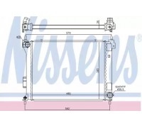 67615 NISSENS - купить в магазине запчастей по Украине