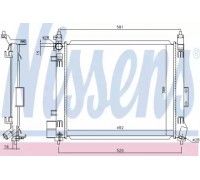 68810 NISSENS - купить в магазине запчастей по Украине