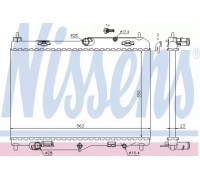 Радиатор, охлаждение двигателя NISSENS 69234 69234 NISSENS - купить в магазине запчастей по Украине