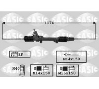 Рулевой механизм SASIC 7006021 7006021 SASIC - купить в магазине запчастей по Украине