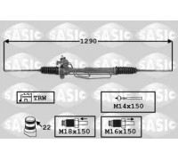 Рулевой механизм SASIC 7006139 7006139 SASIC - купить в магазине запчастей по Украине
