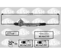 Рулевой механизм SASIC 7006143 7006143 SASIC - купить в магазине запчастей по Украине