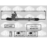 Рулевой механизм SASIC 7006170 7006170 SASIC - купить в магазине запчастей по Украине