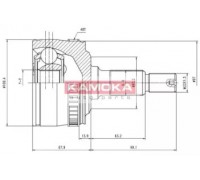 7046 KAMOKA - купить в магазине запчастей по Украине