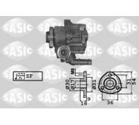 Гидравлический насос, рулевое управление SASIC 7076023 7076023 SASIC - купить в магазине запчастей по Украине