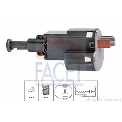 Выключатель фонаря сигнала торможения 71155 FACET - купить в магазине запчастей по Украине
