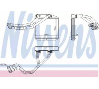 Теплообменник, отопление салона NISSENS 71455 71455 NISSENS - купить в магазине запчастей по Украине