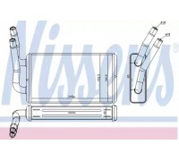 Теплообменник, отопление салона NISSENS 71778 71778 NISSENS - купить в магазине запчастей по Украине