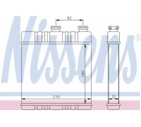 72660 NISSENS - купить в магазине запчастей по Украине