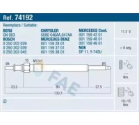 74192 FAE - купить в магазине запчастей по Украине