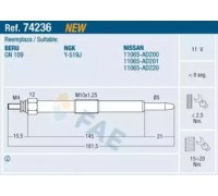 74236 FAE - купити в магазині запчастин по Україні