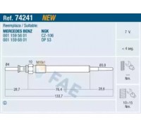 74241 FAE - купить в магазине запчастей по Украине
