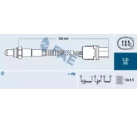Лямбда-зонд FAE 75080 75080 FAE - купить в магазине запчастей по Украине