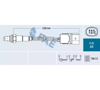 Лямбда-зонд FAE 75097 75097 FAE - купить в магазине запчастей по Украине