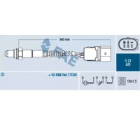 Лямбда-зонд FAE 75359 75359 FAE - купить в магазине запчастей по Украине
