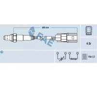Лямбда-зонд FAE 77502 77502 FAE - купить в магазине запчастей по Украине
