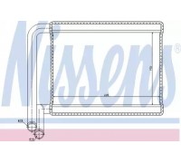 Теплообменник, отопление салона NISSENS 77527 77527 NISSENS - купить в магазине запчастей по Украине