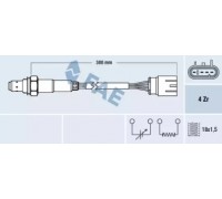 Лямбда-зонд FAE 77586 77586 FAE - купить в магазине запчастей по Украине