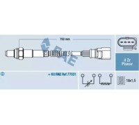 Лямбда-зонд FAE 77901 77901 FAE - купить в магазине запчастей по Украине