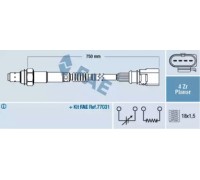 Лямбда-зонд FAE 77910 77910 FAE - купить в магазине запчастей по Украине