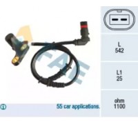 Датчик, частота вращения колеса FAE 78190 78190 FAE - купить в магазине запчастей по Украине