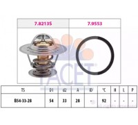 Термостат, охлаждающая жидкость FACET 7.8213 78213 FACET - купить в магазине запчастей по Украине