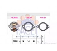 Термостат, охлаждающая жидкость FACET 7.8384 78384 FACET - купить в магазине запчастей по Украине