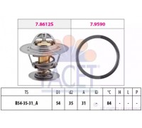 Термостат, охлаждающая жидкость FACET 7.8612 78612 FACET - купить в магазине запчастей по Украине
