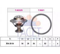 Термостат, охлаждающая жидкость FACET 7.8728 78728 FACET - купить в магазине запчастей по Украине