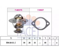Термостат, охлаждающая жидкость FACET 7.8838 78838 FACET - купить в магазине запчастей по Украине