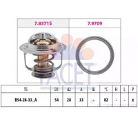 Термостат, охлаждающая жидкость FACET 7.8845 78845 FACET - купить в магазине запчастей по Украине