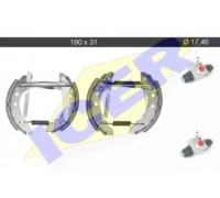 Комплект тормозных колодок ICER 79KT0002 C 79KT0002C ICER - купить в магазине запчастей по Украине
