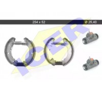 Комплект тормозных колодок ICER 79KT0029 C 79KT0029C ICER - купить в магазине запчастей по Украине
