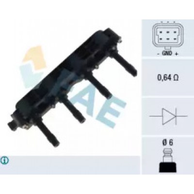 Катушка зажигания 80209 FAE - купить в магазине запчастей по Украине