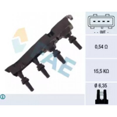 Катушка зажигания 80235 FAE - купить в магазине запчастей по Украине