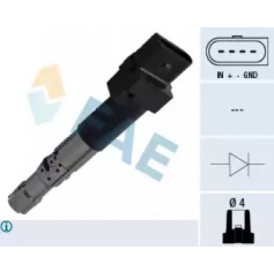 Катушка зажигания 80327 FAE - купить в магазине запчастей по Украине