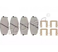 Комплект тормозных колодок, дисковый тормоз TOPRAN 820 693 820693 TOPRAN - купить в магазине запчастей по Украине
