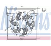 85542 NISSENS - купить в магазине запчастей по Украине