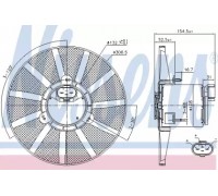 85720 NISSENS - купить в магазине запчастей по Украине