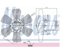 85809 NISSENS - купить в магазине запчастей по Украине