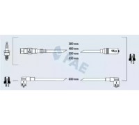 Комплект проводов зажигания FAE 85865 85865 FAE - купить в магазине запчастей по Украине