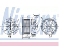 87043 NISSENS - купить в магазине запчастей по Украине