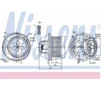 Вентилятор салона NISSENS 87062 87062 NISSENS - купить в магазине запчастей по Украине
