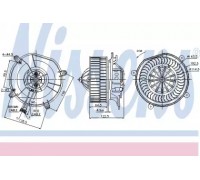 Вентилятор салона NISSENS 87103 87103 NISSENS - купить в магазине запчастей по Украине