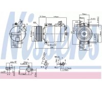 890043 NISSENS - купить в магазине запчастей по Украине