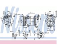 890051 NISSENS - купить в магазине запчастей по Украине