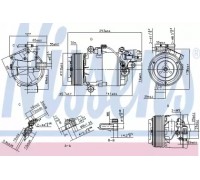 890071 NISSENS - купить в магазине запчастей по Украине